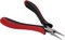 The Beadsmith Platinum Series German Chain Nose Pliers, with Polished Steel Head, red and Black Ergonomic Comfort Grip Handle with Double-Leaf Spring, Tool for Jewelry Making
